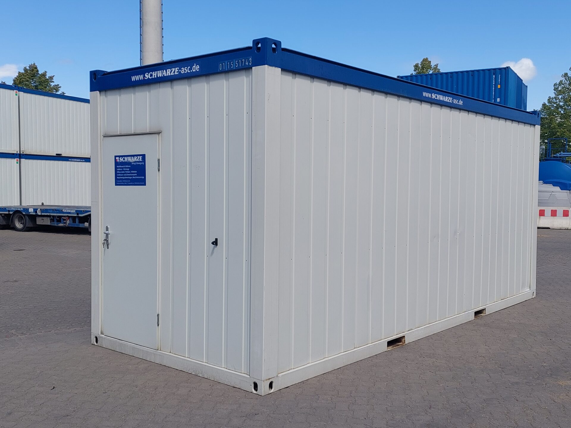 20' Duschcontainer 011551743 gebraucht <br> auf Anfrage