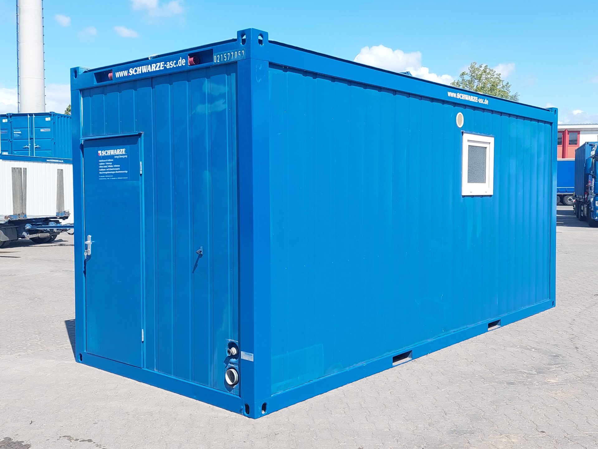 20' SW-Container 021577053 gebraucht <br> auf Anfrage