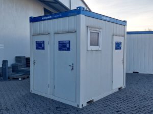 10' WC-Container D/H 021577315 gebraucht <br> auf Anfrage