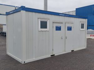 20' WC-Container D/H 021584906 gebraucht <br> auf Anfrage
