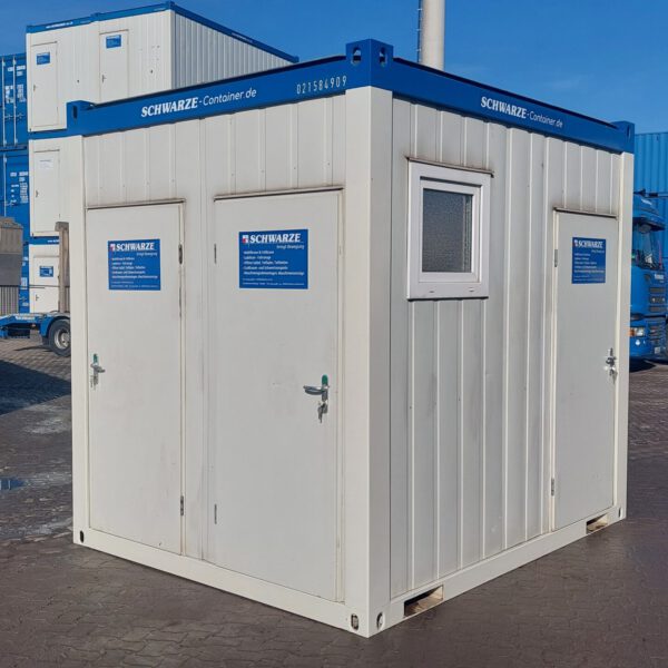 10' WC-Container D/H 021584909 gebraucht <br> auf Anfrage