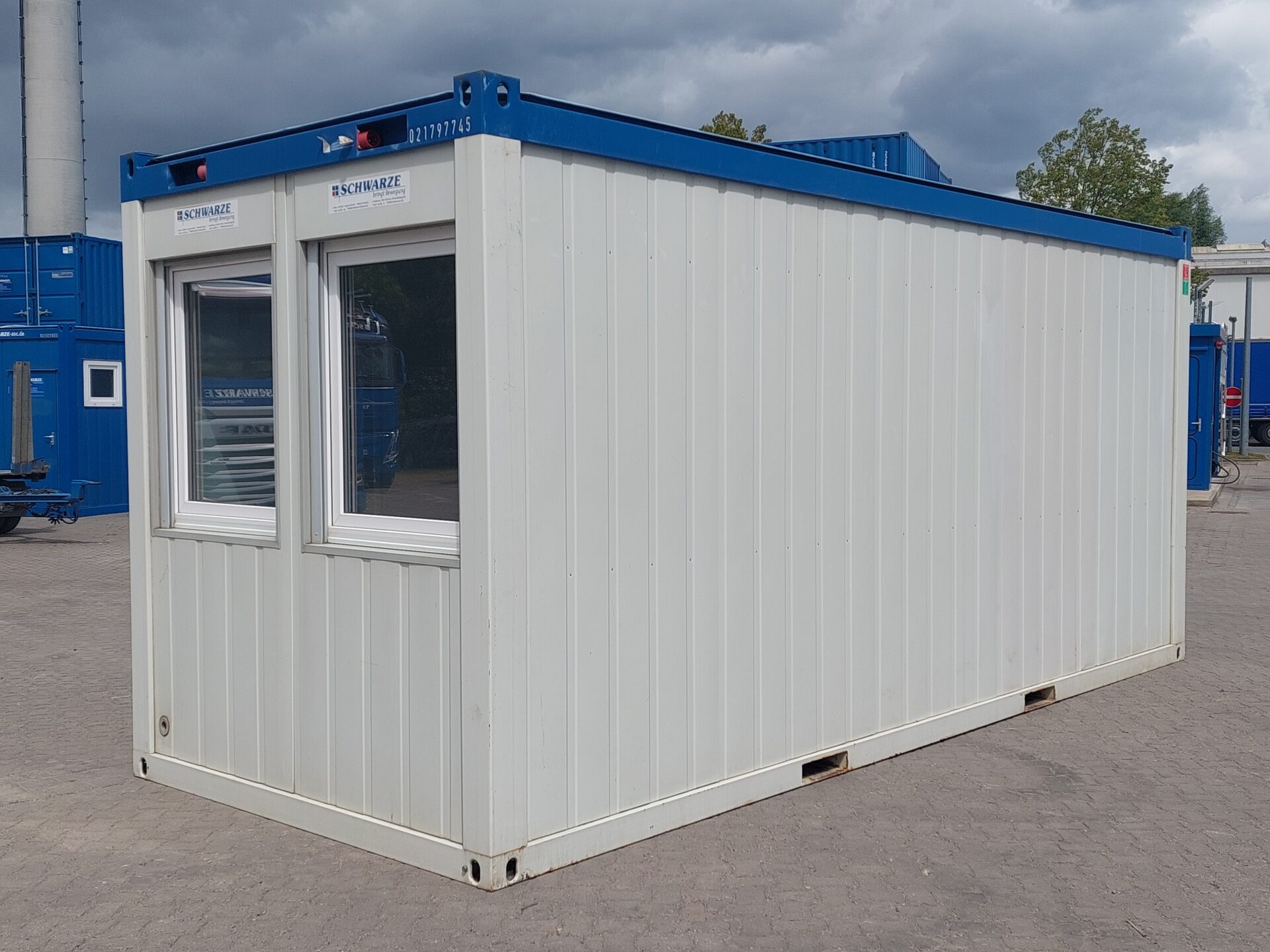 20' Bürocontainer 021797745 gebraucht <br> auf Anfrage