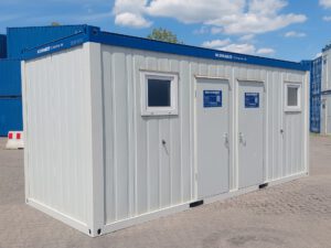 20' WC-Container D/H 021919193 gebraucht <br> auf Anfrage