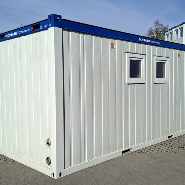 20' WC-Container D/H 021919194 gebraucht <br> auf Anfrage