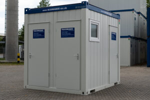 10 Fuss WC Sanitaer Container 01