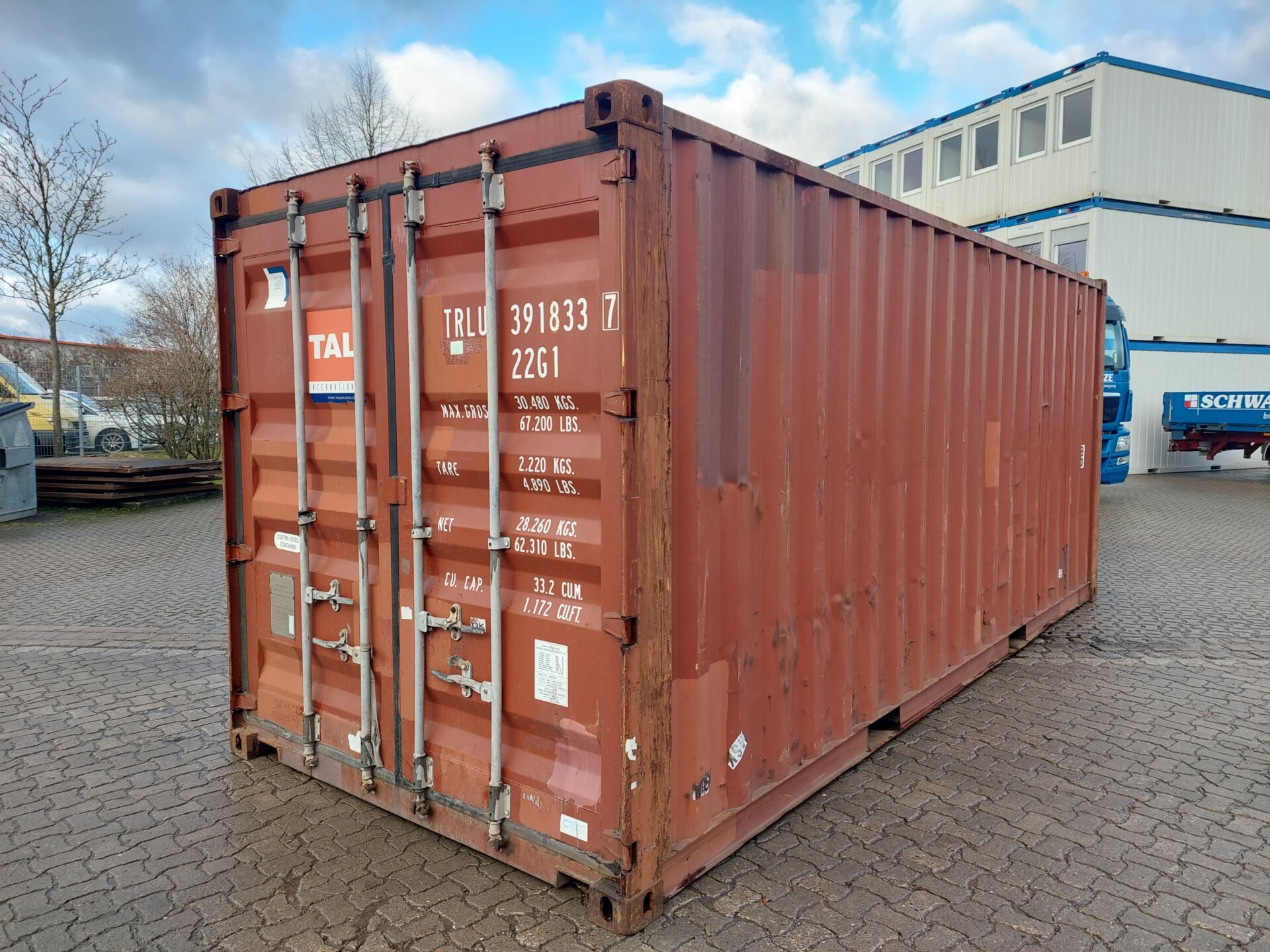 20' Seecontainer 3918337 gebraucht <br> auf Anfrage